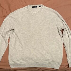 Daniel Cremieux Light Gray Crewneck Sweater